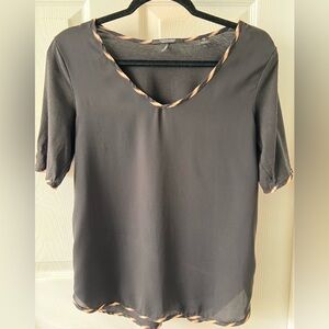 Scotch & Soda - Maison Scotch - Les Tropiques Top – Women’s XS - Striped Trim